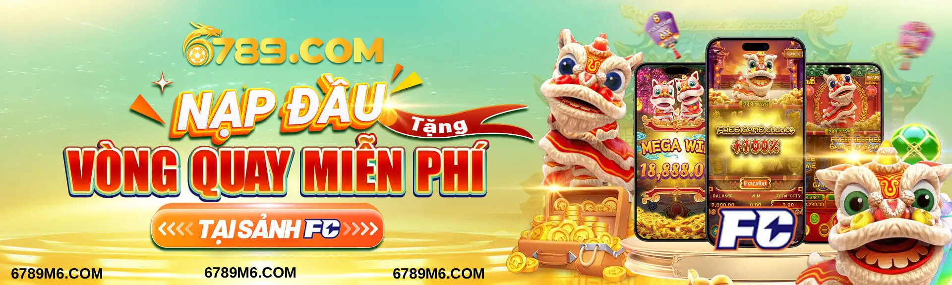 Nạp đầu tại 6789m6.com tặng vòng quay miễn phí 6789K tại sảnh FC